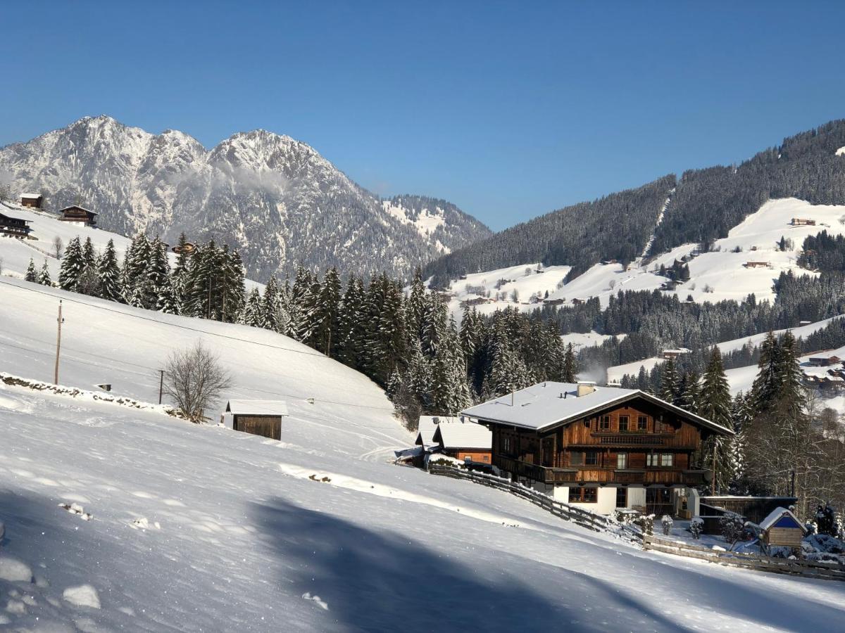 Ferienwohnung Hacklstoana Alpbach Exterior foto