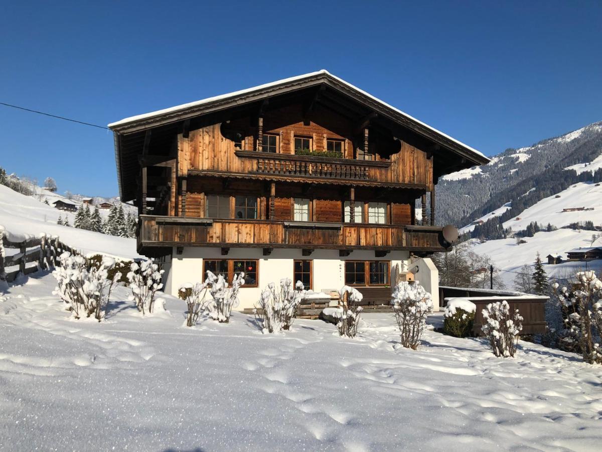 Ferienwohnung Hacklstoana Alpbach Exterior foto