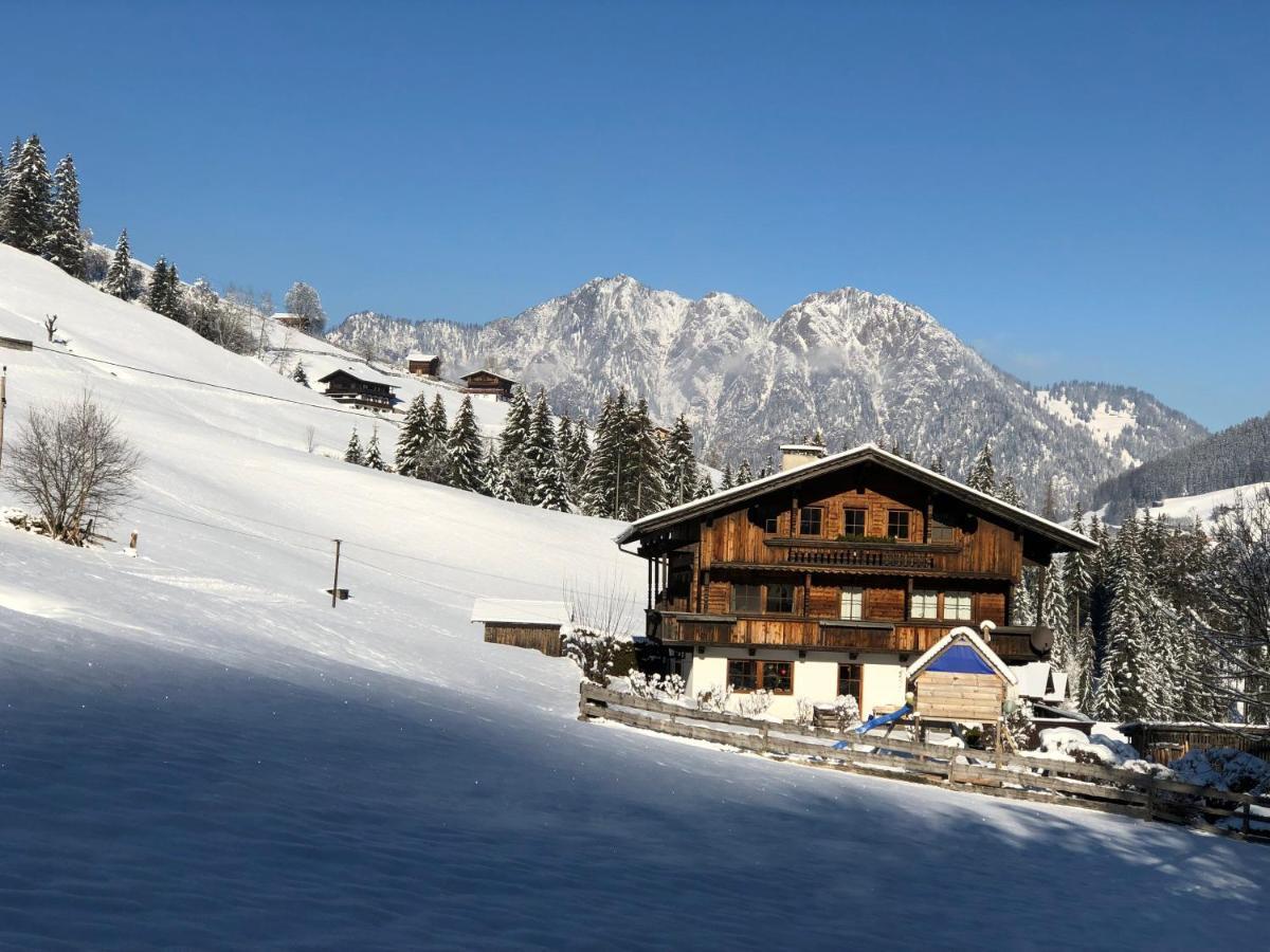Ferienwohnung Hacklstoana Alpbach Exterior foto